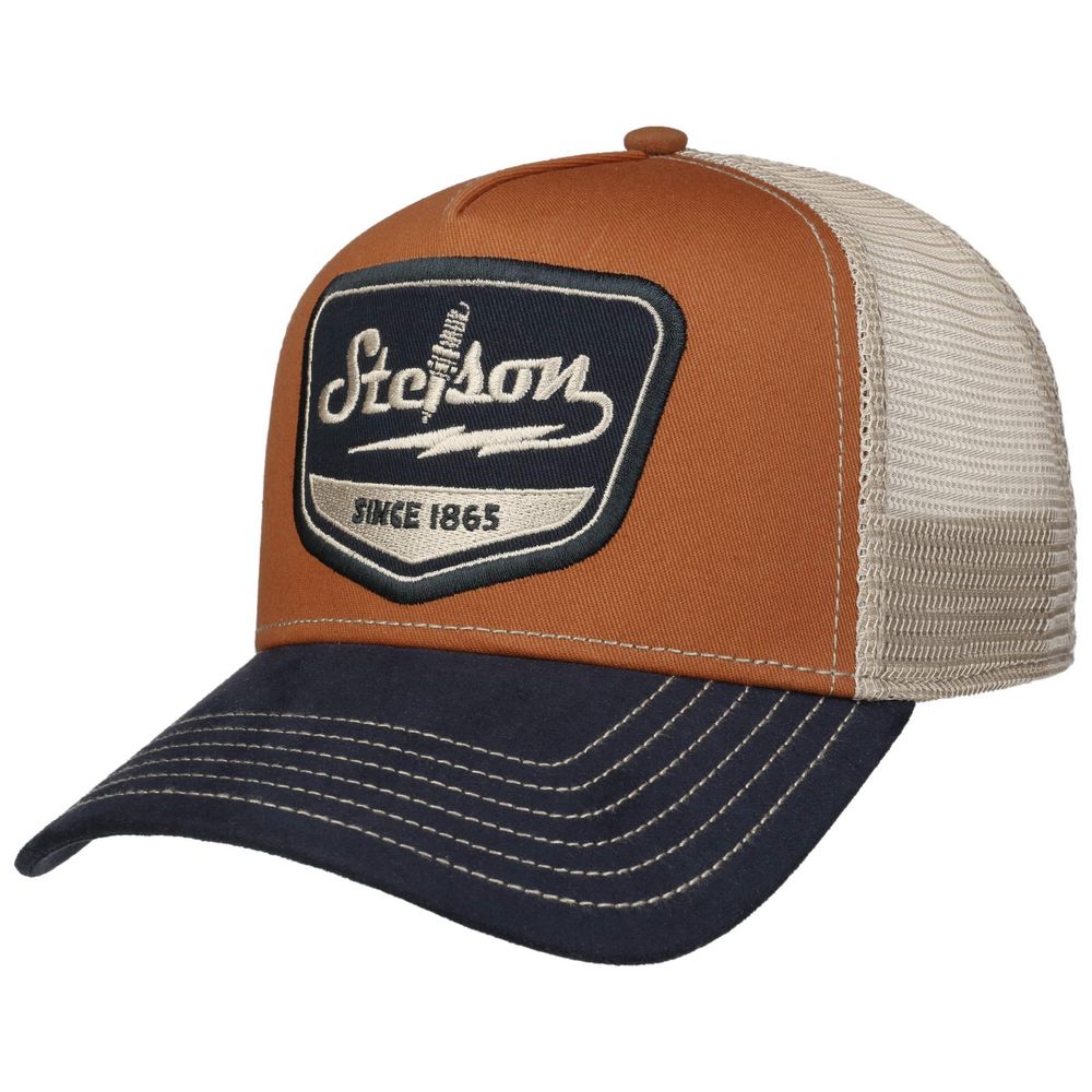 Stetson Spark Plug Trucker Cap - Baseball Cap fra Stetson hos The Prince Webshop
