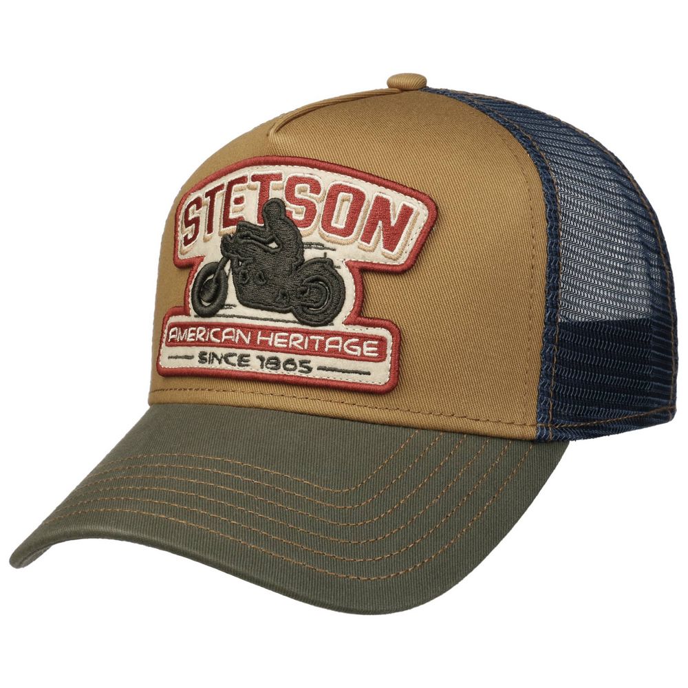 Stetson Motorcycle Trucker Cap - Baseball Cap fra Stetson hos The Prince Webshop