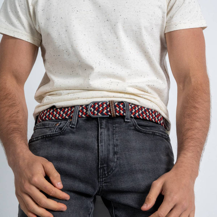 BILLYBELT Amsterdam Woven Elastic Belt - Elastisk Komfort Bælte - Bælte fra BILLYBELT hos The Prince Webshop