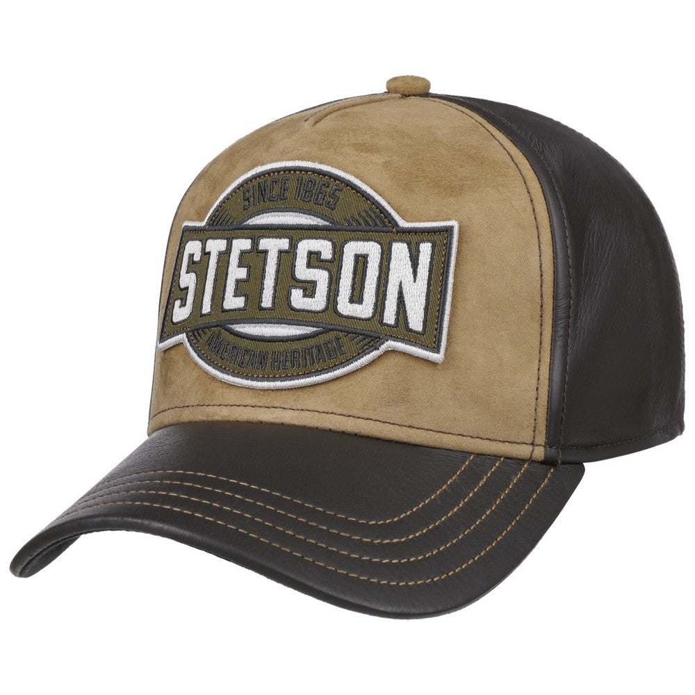 Stetson Trucker Cap Leather - Baseball Cap fra Stetson hos The Prince Webshop