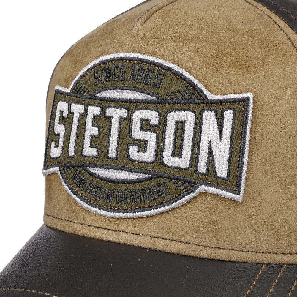 Stetson Trucker Cap Leather - Baseball Cap fra Stetson hos The Prince Webshop
