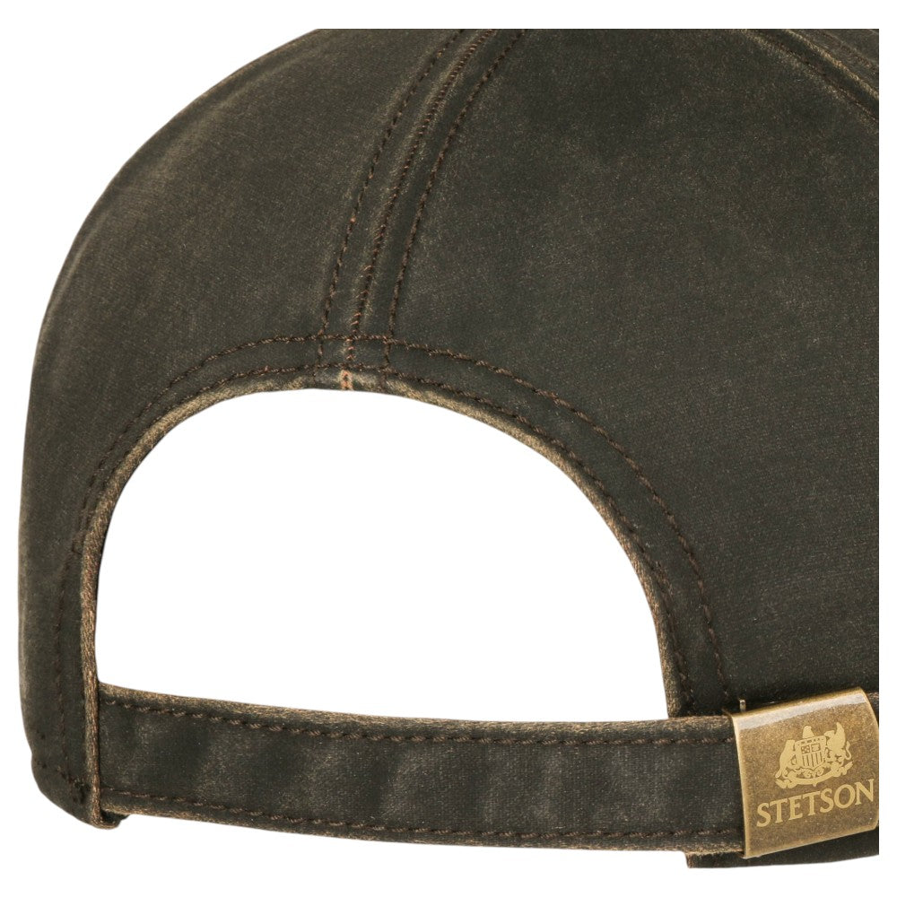 Stetson Baseball Cap CO/PES Leather Patch - Baseball Cap fra Stetson hos The Prince Webshop