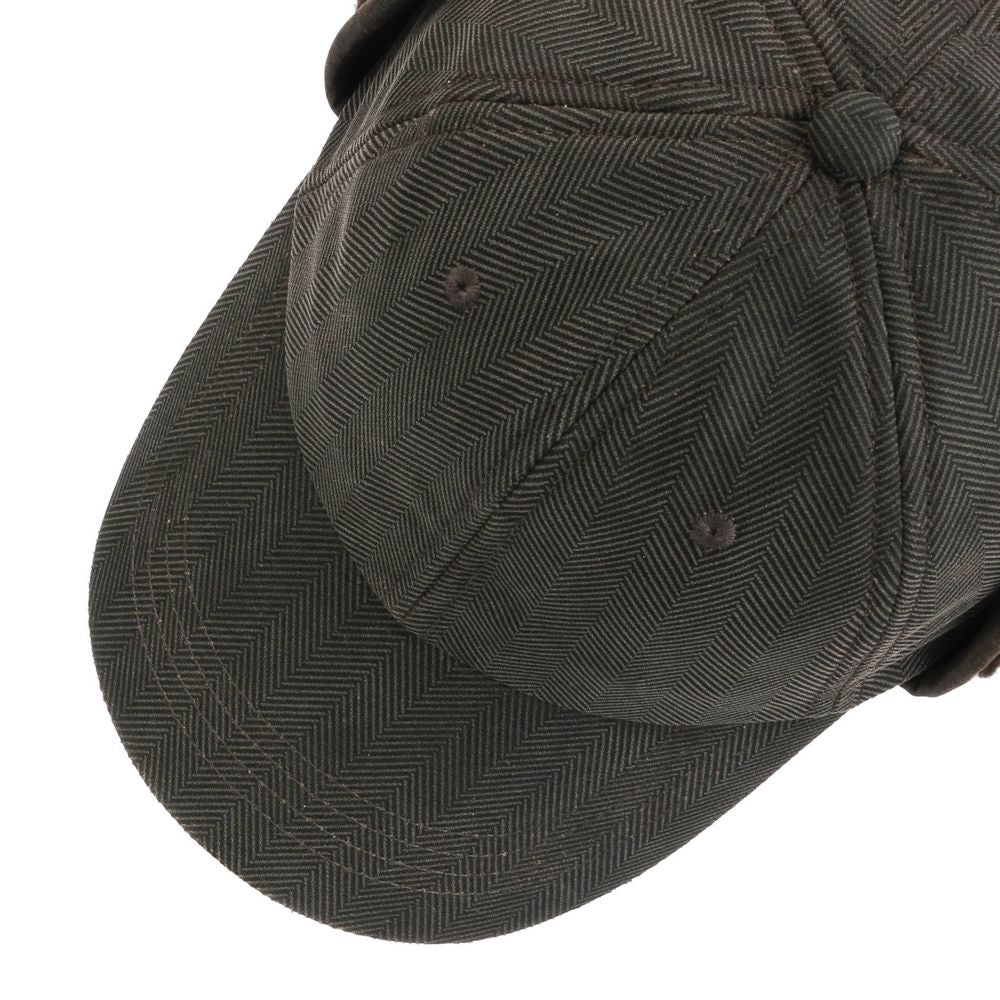 Stetson Herringbone EL Baseball Cap w/Earflaps - Baseball Cap fra Stetson hos The Prince Webshop
