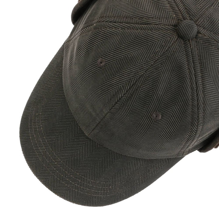 Stetson Herringbone EL Baseball Cap w/Earflaps - Baseball Cap fra Stetson hos The Prince Webshop