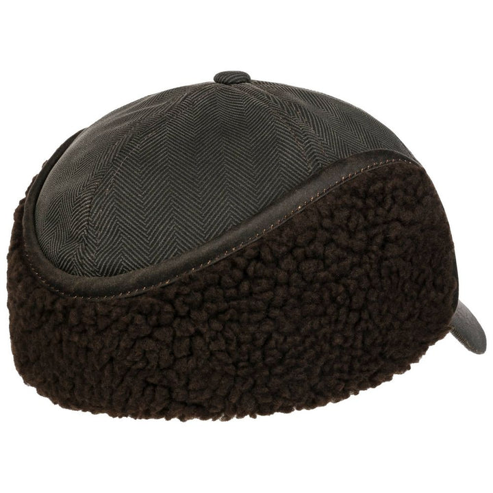 Stetson Herringbone EL Baseball Cap w/Earflaps - Baseball Cap fra Stetson hos The Prince Webshop