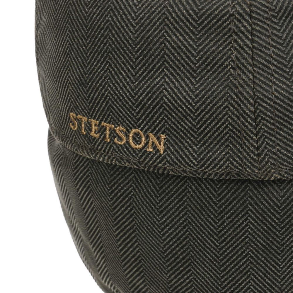 Stetson Herringbone EL Baseball Cap w/Earflaps - Baseball Cap fra Stetson hos The Prince Webshop