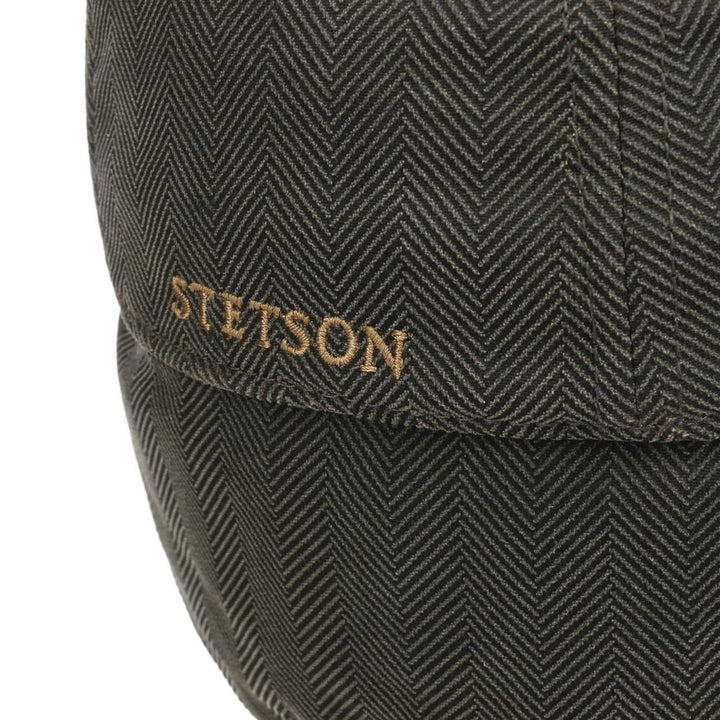 Stetson Herringbone EL Baseball Cap w/Earflaps - Baseball Cap fra Stetson hos The Prince Webshop