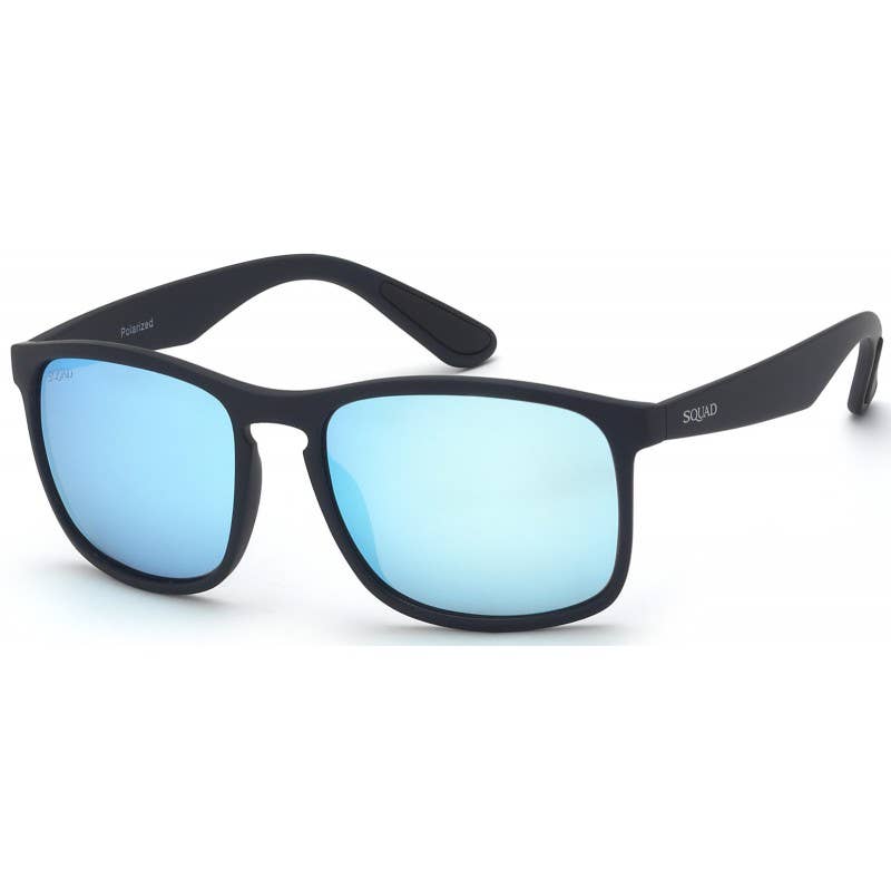 Squad Square UV400 Polarized Sunglasses for Men - 2 farver - Solbriller fra Squad Eyewear hos The Prince Webshop