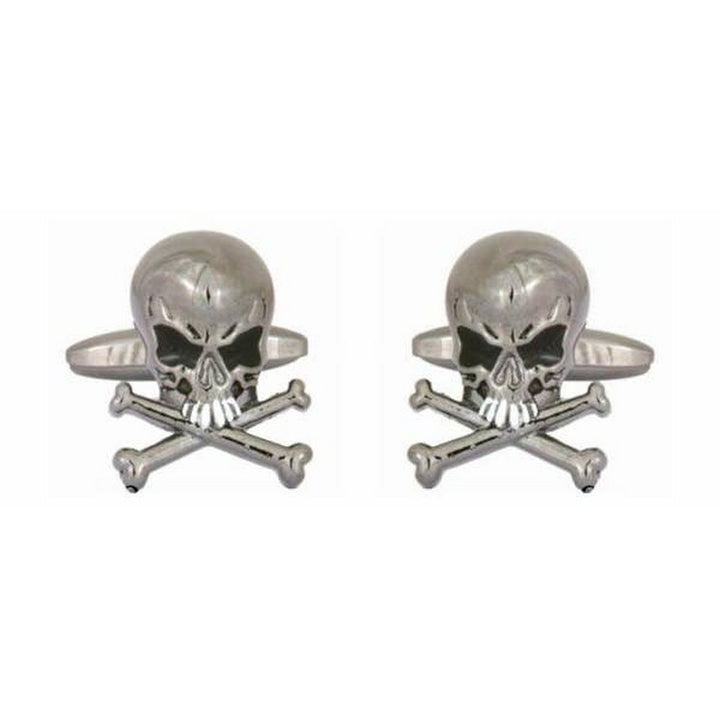Skull & Crossed Bones Cufflinks- UK Manchetknapper - Manchetknapper fra David Aster Collection hos The Prince Webshop