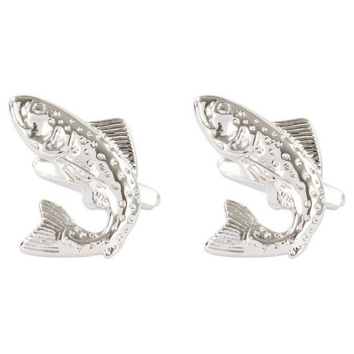 Salmon Fish Cufflink- UK Manchetknapper - Manchetknapper fra David Aster Collection hos The Prince Webshop