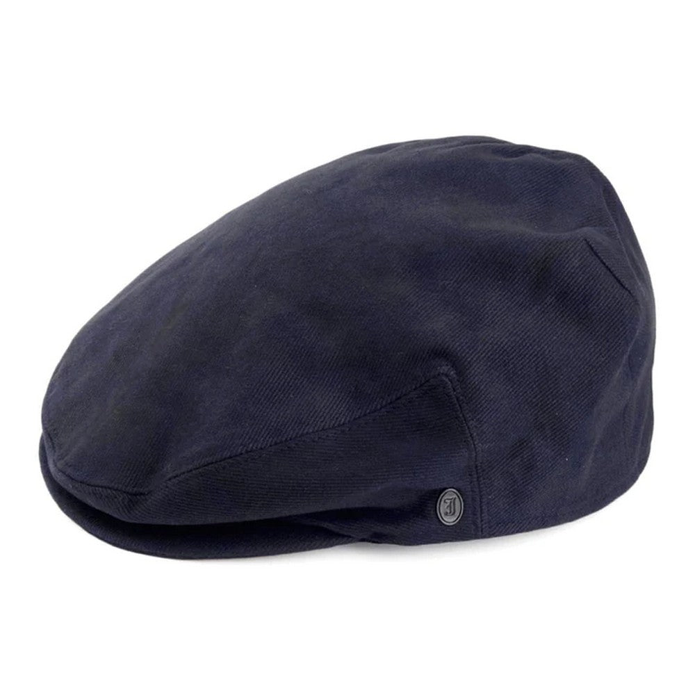 Jaxon & James Cotton Flat Cap - Navy - Flat Cap fra Jaxon & James hos The Prince Webshop