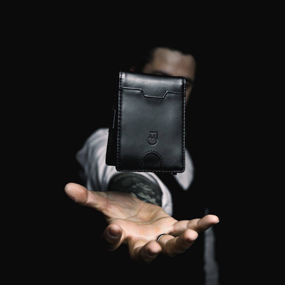 James Hawk - Smart Wallet med Cash Strap - 3 Farver - Kortholder fra James Hawk hos The Prince Webshop
