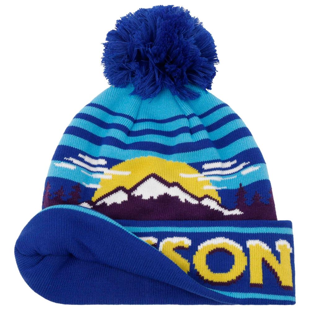 Stetson Beanie Pompom Freestyle Hue - Blå - Hue fra Stetson hos The Prince Webshop