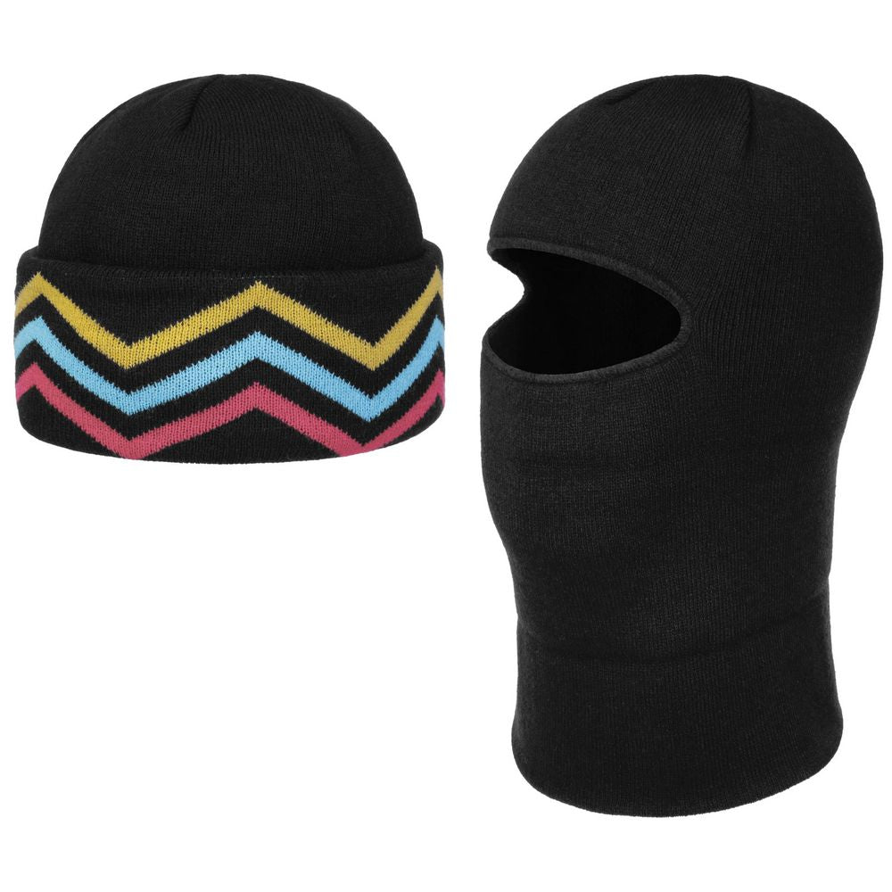Stetson Beanie Balaclava Freestyle Hue - Sort - Hue fra Stetson hos The Prince Webshop