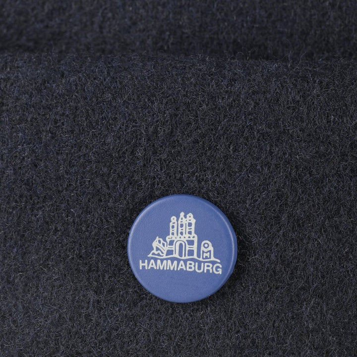 Hammaburg Teflon Docker Wool - Blå Dokker Cap - Docker Cap fra Hammaburg hos The Prince Webshop