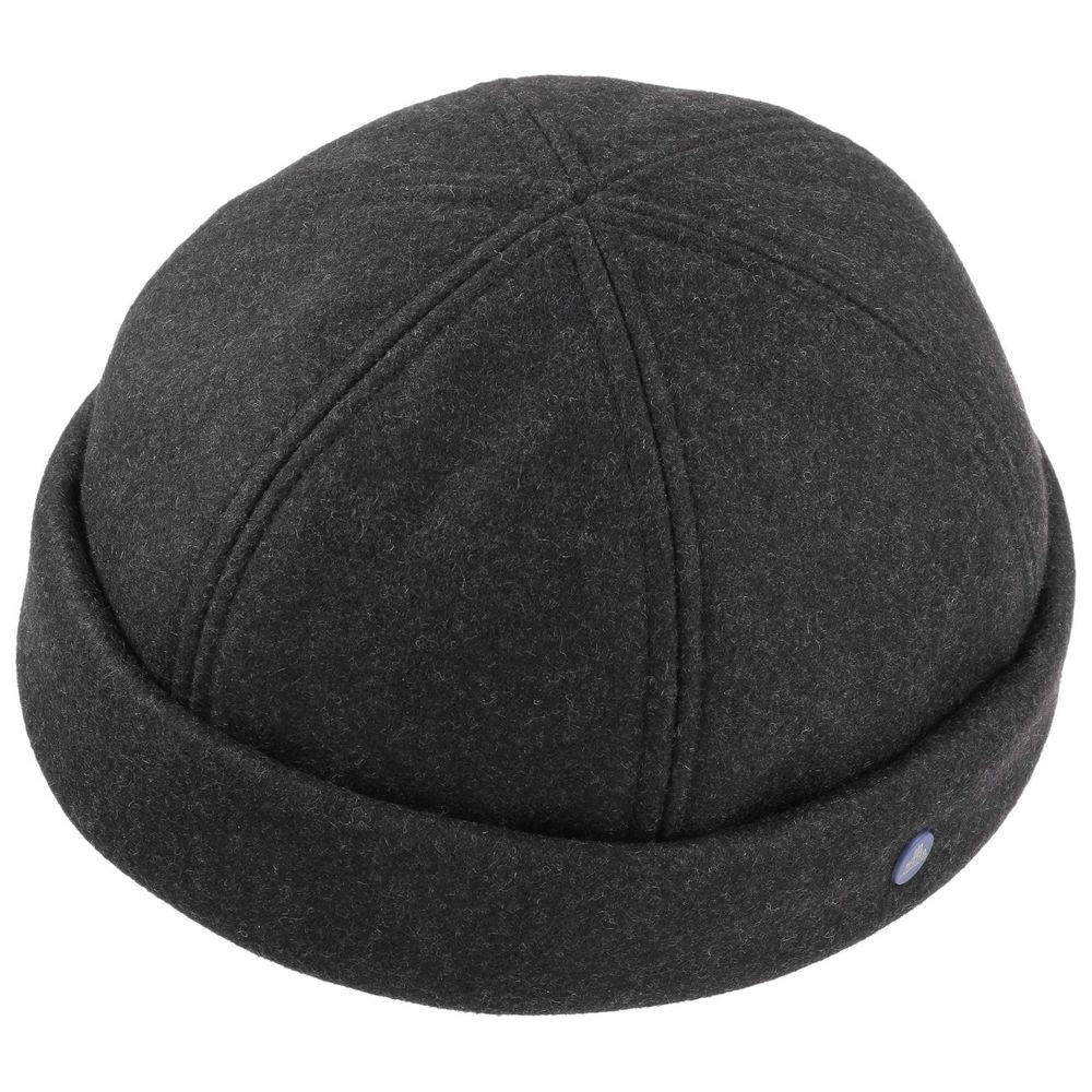 Hammaburg Teflon Docker Wool - Grå Dokker Cap - Docker Cap fra Hammaburg hos The Prince Webshop