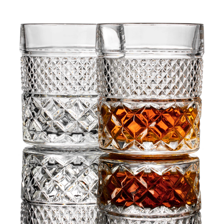 ROCKS - The Privilege Collection - Admiral Whiskey Glasses Gift Set - Whiskey Glas fra R.O.C.K.S hos The Prince Webshop