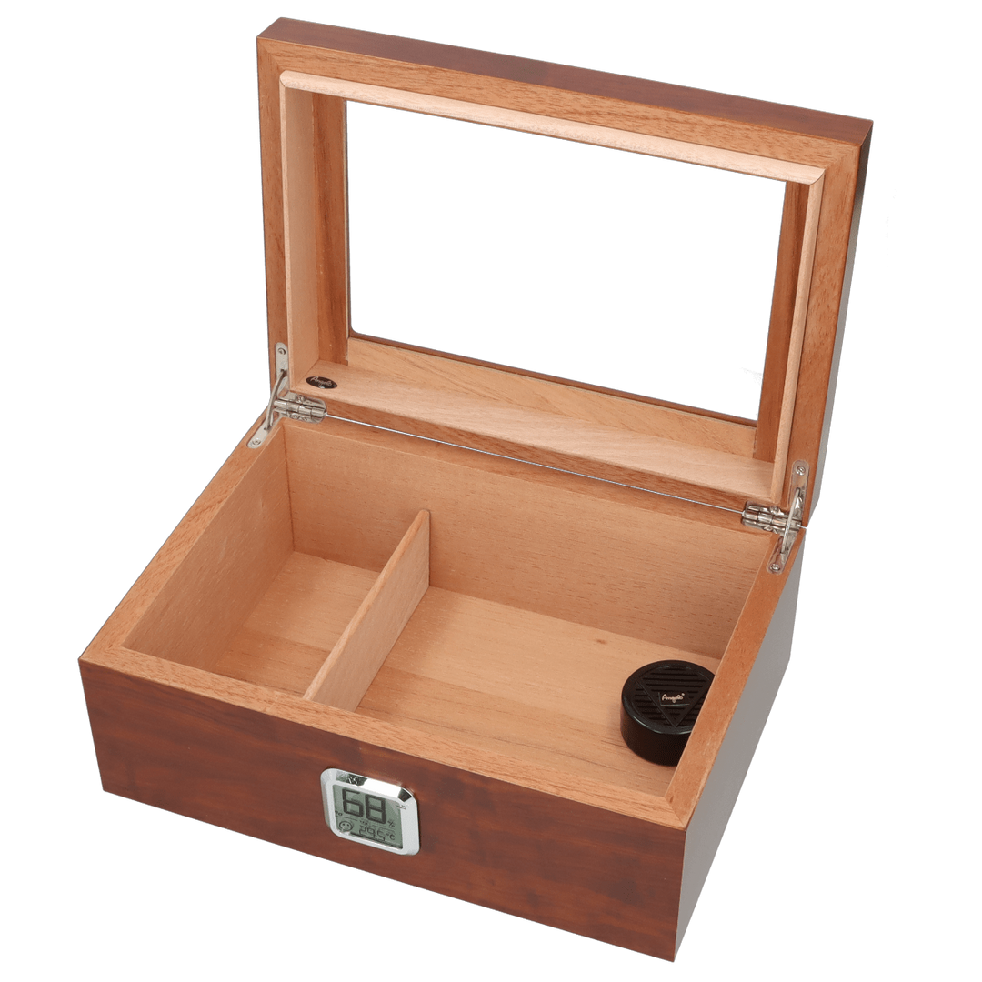 Angelo Mini Humidor Køb Angelo 10 Cigar Humidor i Bordeaux Træ for 249.00 i The Prince ...