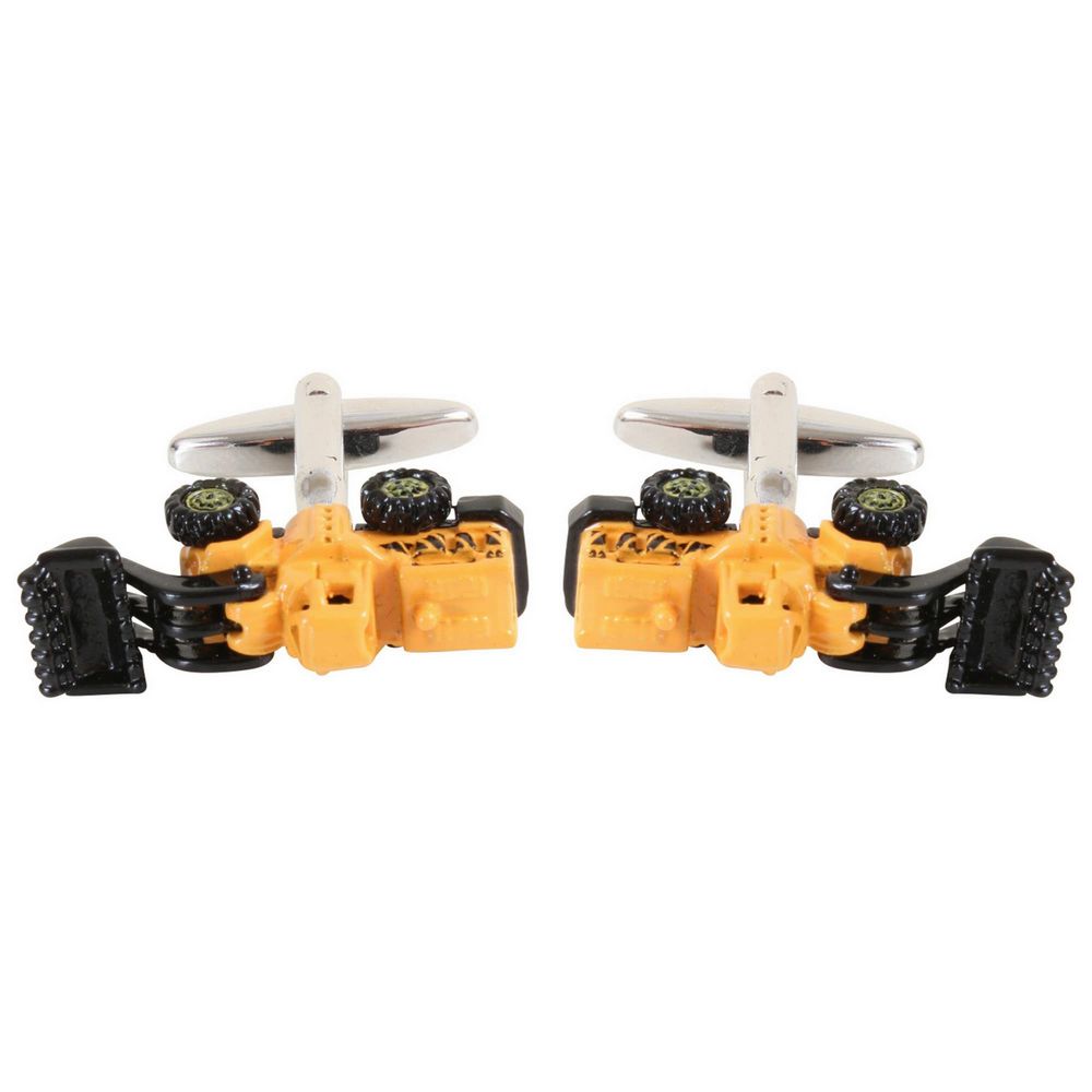 Dumper Truck Moving Front Cufflinks - UK Manchetknapper - Manchetknapper fra David Aster Collection hos The Prince Webshop
