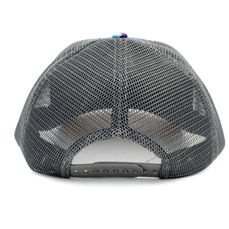 WOED floral trucker cap med broderet logo