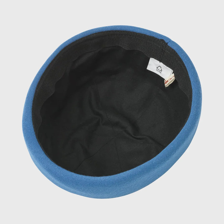 MJM Aron 41 Bamboo Docker Cap Blue - Docker Cap fra MJM Hats hos The Prince Webshop