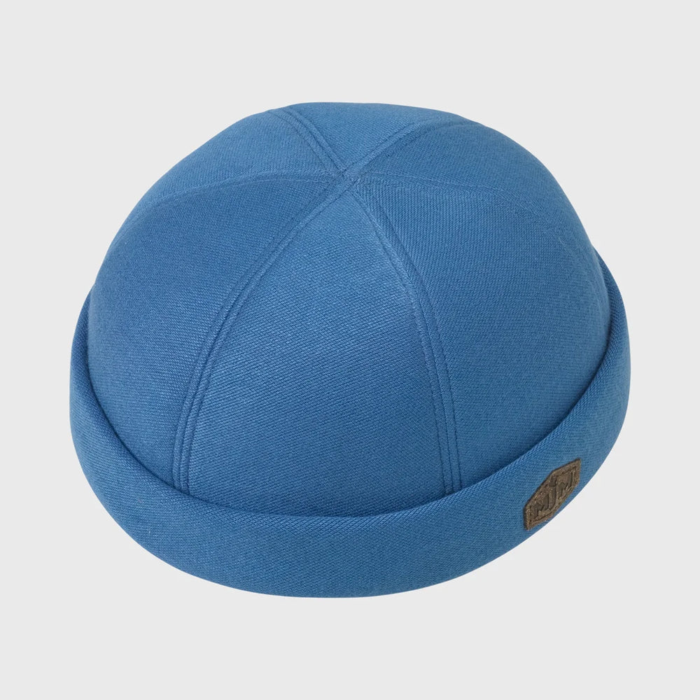 MJM Aron 41 Bamboo Docker Cap Blue - Docker Cap fra MJM Hats hos The Prince Webshop