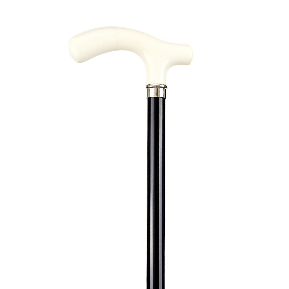 Spadserestok - CRUTCH IVORY STYLE - Spaderestok fra Ottavio Recalcati di Renato hos The Prince Webshop