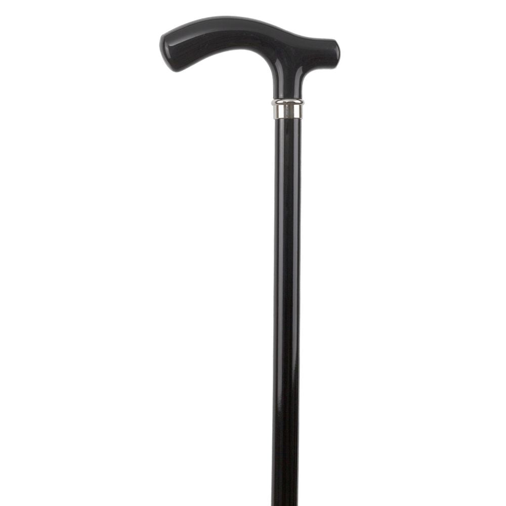 Spadserestok - BLACK CRUTCH - Spaderestok fra Ottavio Recalcati di Renato hos The Prince Webshop