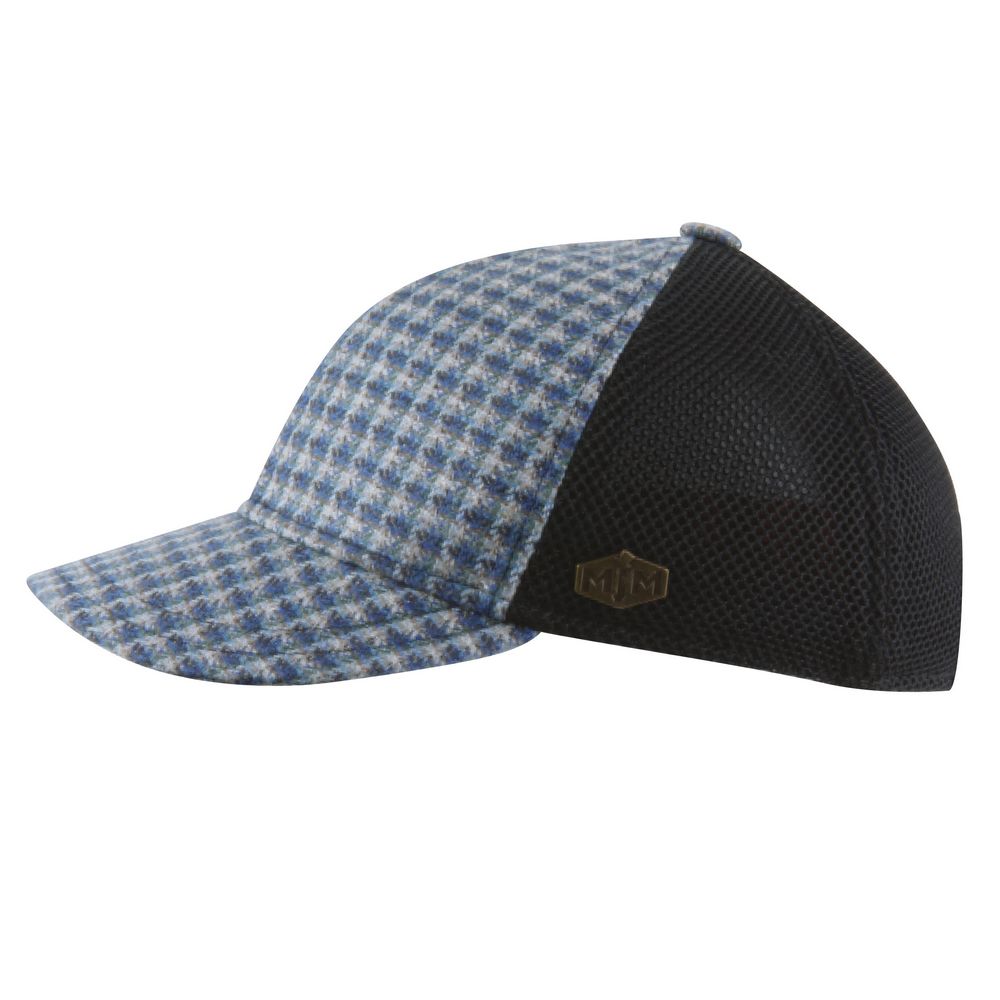 MJM Baseball Cap Cotton Mesh – Blue - Baseball Cap fra MJM Hats hos The Prince Webshop