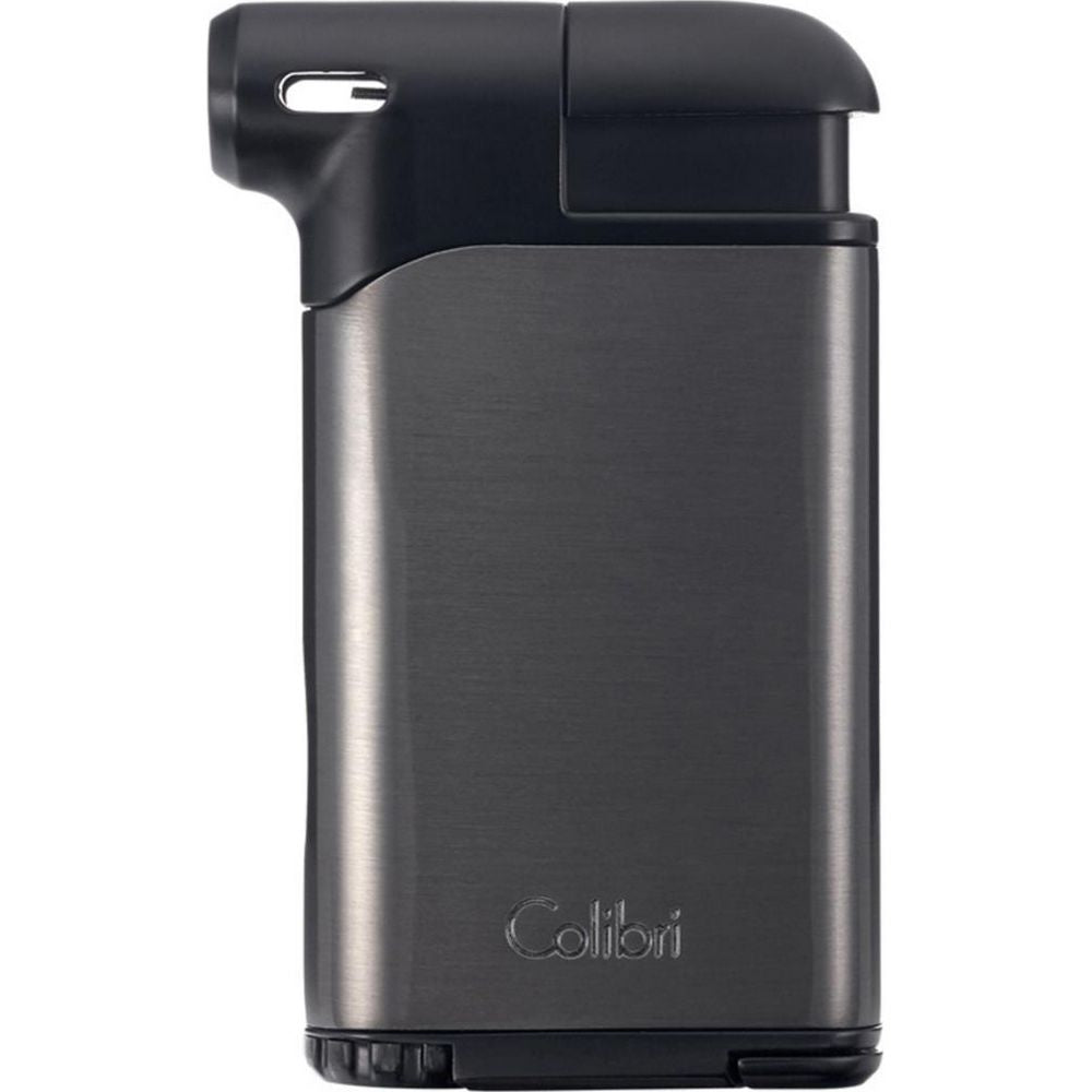 COLIBRI piezo pibe lighter "Pacific II" antracit/black - Lighter fra Colibri hos The Prince Webshop