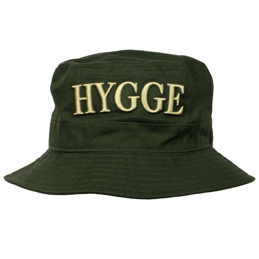Danish HYGGE Bøllehat - Grøn - Bucket Hat fra Memories of Denmark hos The Prince Webshop