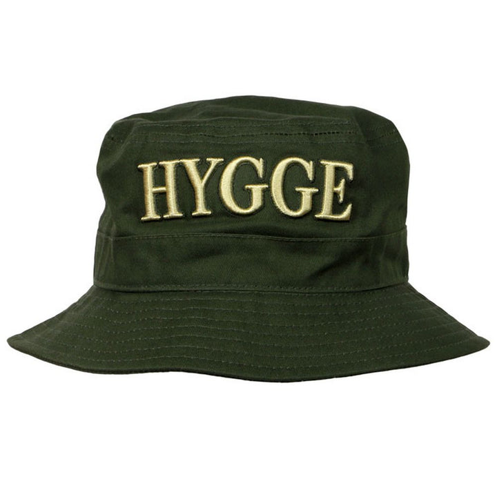 Danish HYGGE Bøllehat - Grøn - Bucket Hat fra Memories of Denmark hos The Prince Webshop