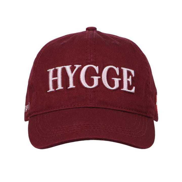 Danish HYGGE Baseball Cap - Rød - Baseball Cap fra Memories of Denmark hos The Prince Webshop