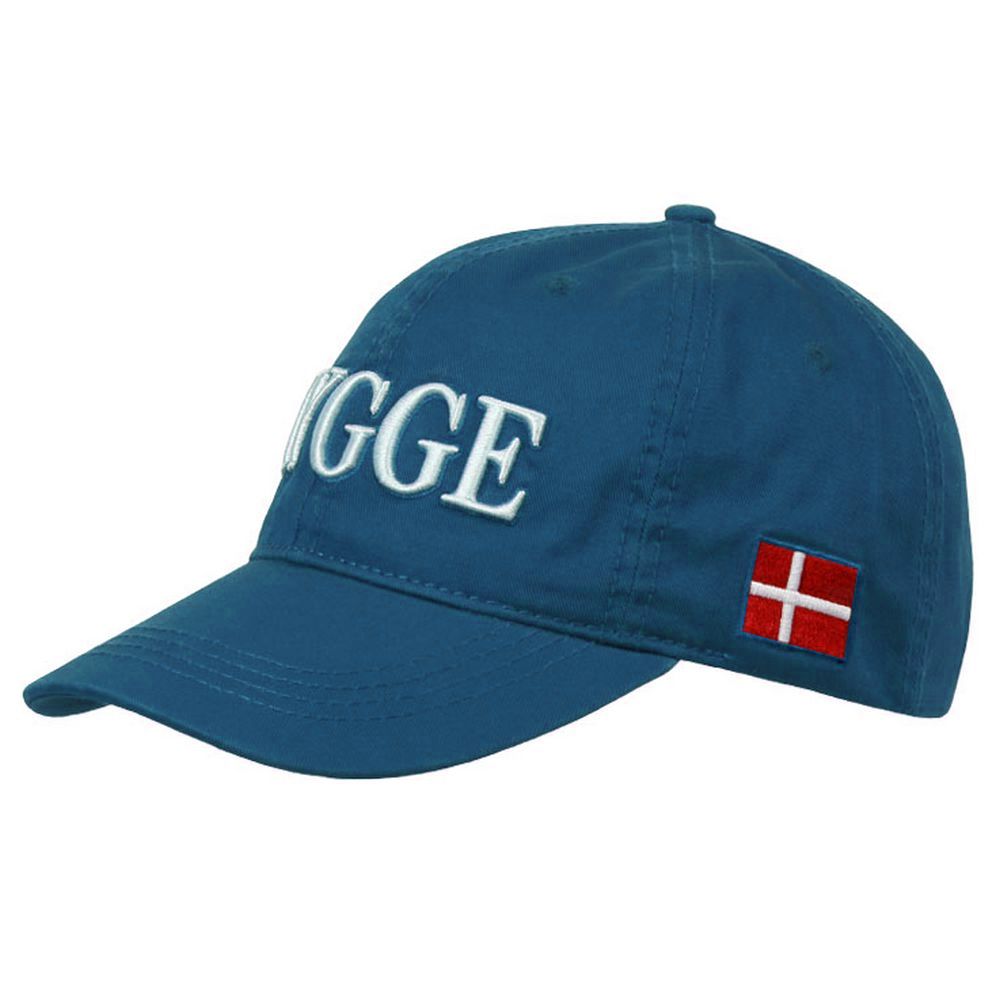 Danish HYGGE Baseball Cap - Blå - Baseball Cap fra Memories of Denmark hos The Prince Webshop