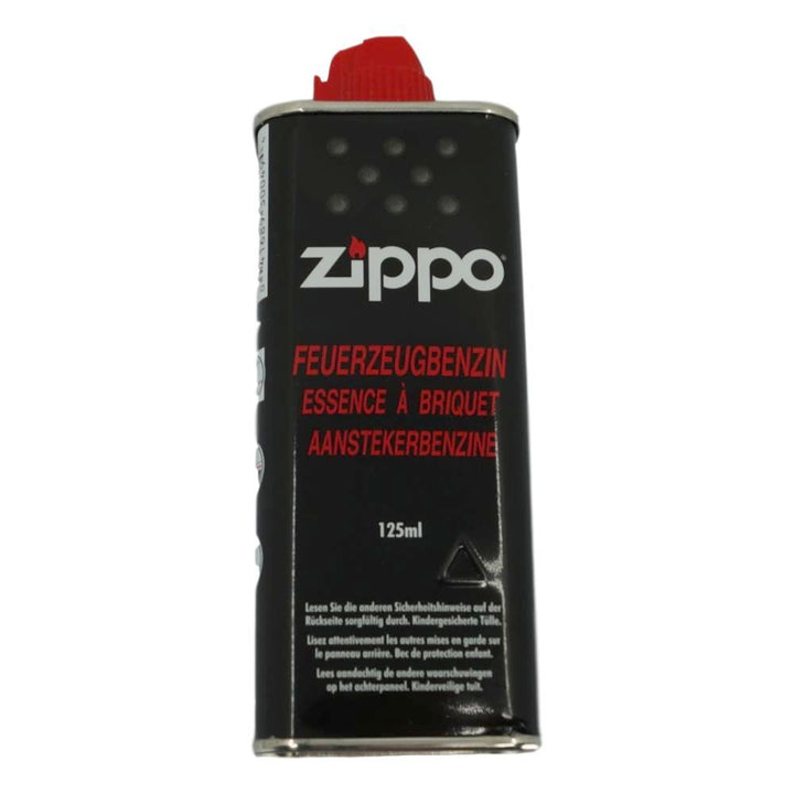 Original Børstet Chrom Zippo Lighter  i Original Gaveæske - Gavesæt fra Zippo hos The Prince Webshop