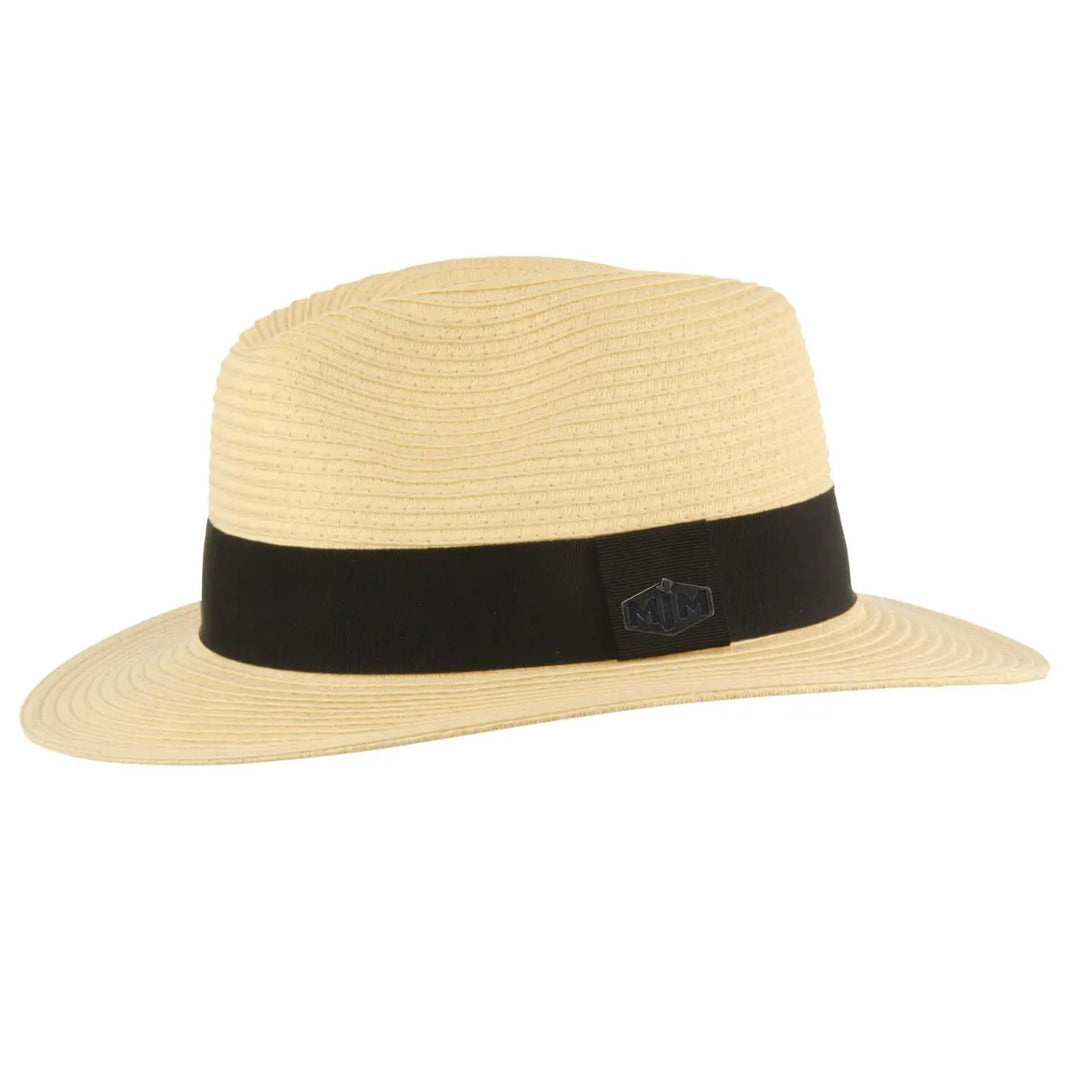 MJM Felix – Toyo Traveller Strå Hat - Natural - Hat fra MJM Hats hos The Prince Webshop