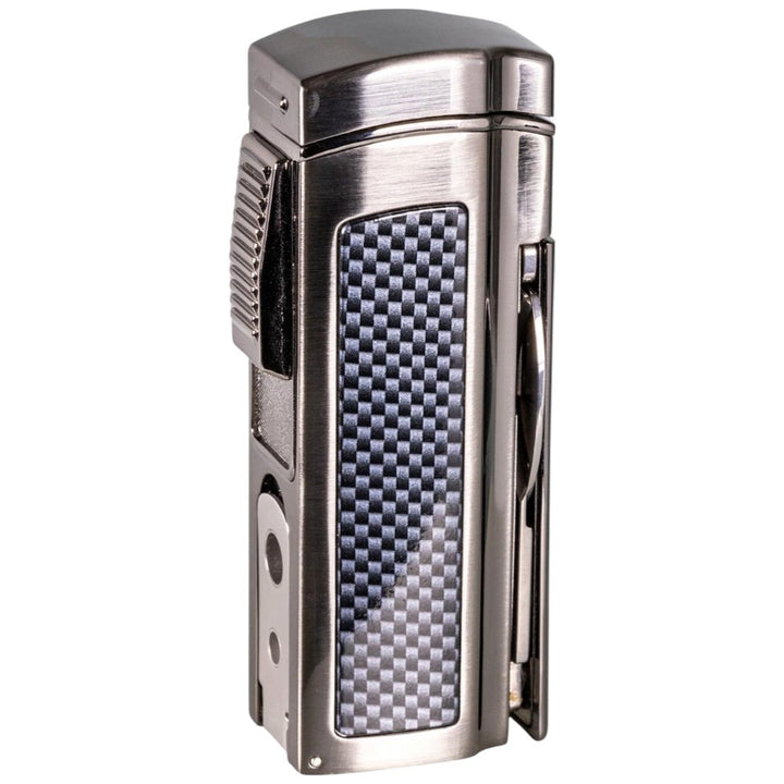Cigar Lighter PASSATORE "Madder Max" 4 Jet Flammer + Tools