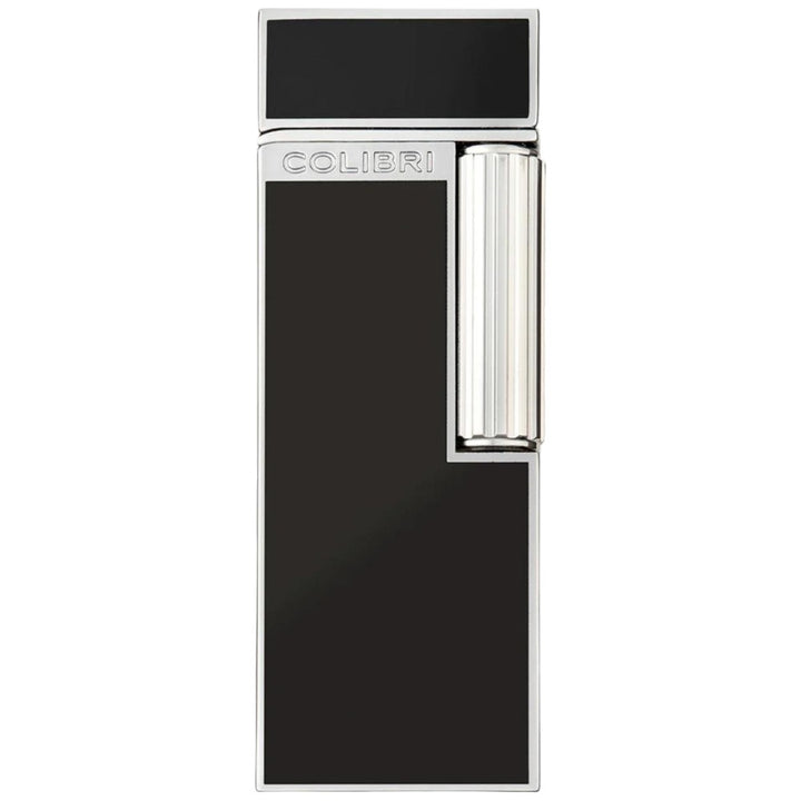Colibri Flint Lighter Continental Black/Chrome