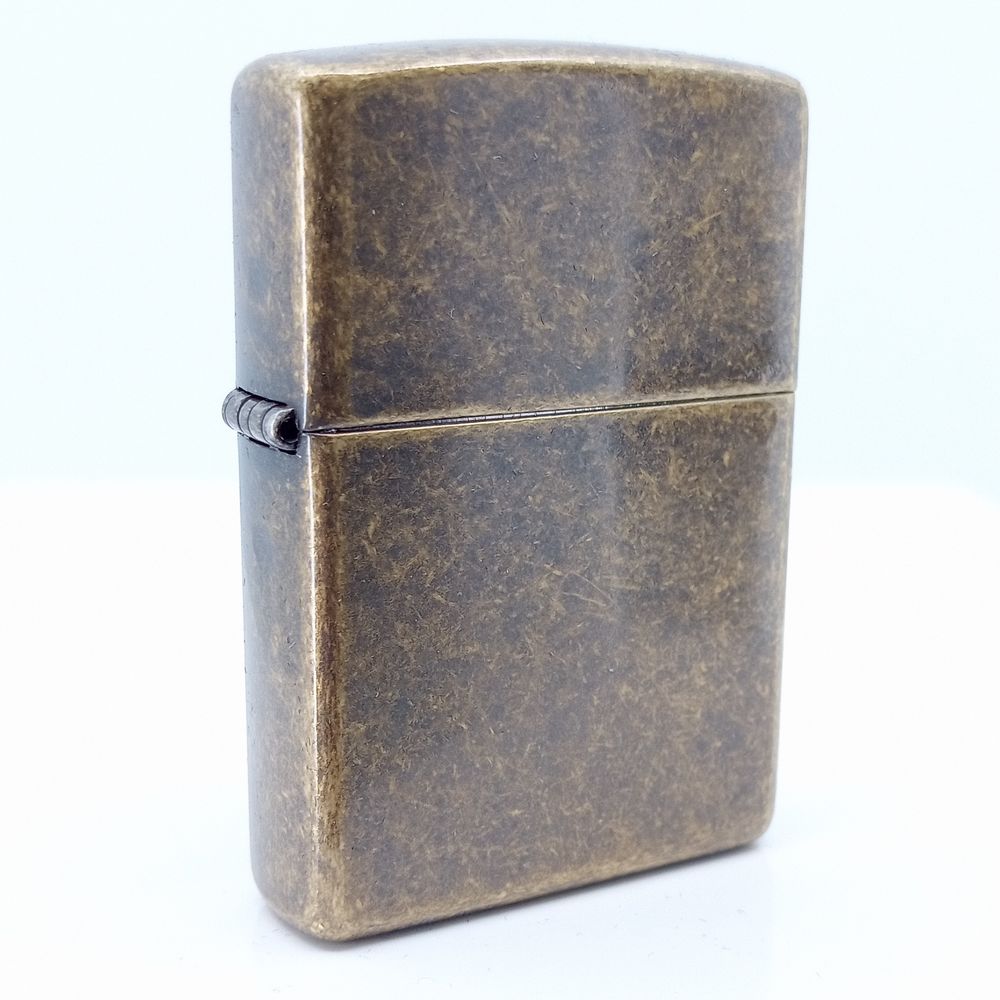 Original Zippo Lighter 60001567 Antique Brass - Zippo Lighter fra Zippo hos The Prince Webshop