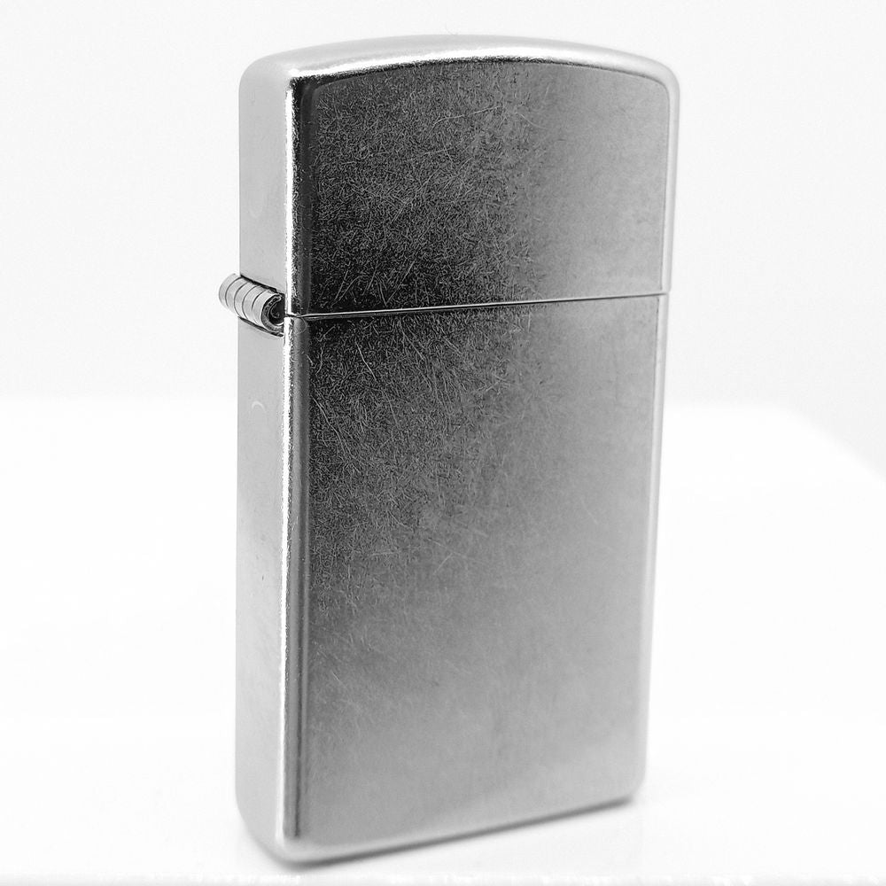 Zippo 60001160 Street Chrome Slim - Zippo Lighter fra Zippo hos The Prince Webshop