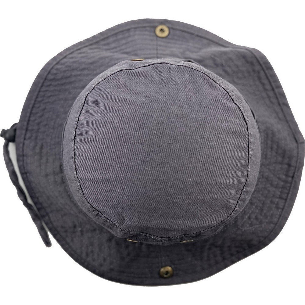 Ethos Boonie Safari Hat Mørkegrå - Bucket Hat fra Ethos hos The Prince Webshop