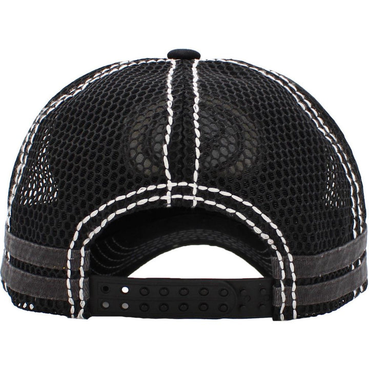 LONGHORN BULL VINTAGE BALLCAP - Sort - Baseball Cap fra Ethos hos The Prince Webshop