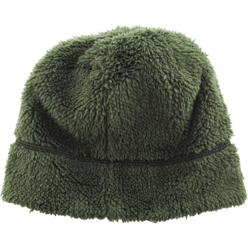 OUTDOOR BEANIE SHERPA FLEECE LINED - Grøn Camo - Hue fra Ethos hos The Prince Webshop