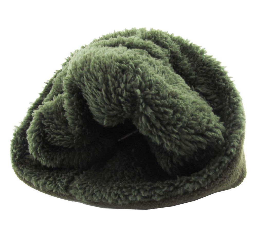 OUTDOOR BEANIE SHERPA FLEECE LINED - Grøn Hue - Hue fra Ethos hos The Prince Webshop