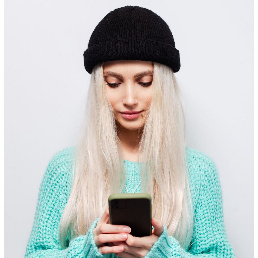 Ethos FISHERMAN BEANIE - SORT acryl hue i klassisk fisker stil - Hue fra Ethos hos The Prince Webshop