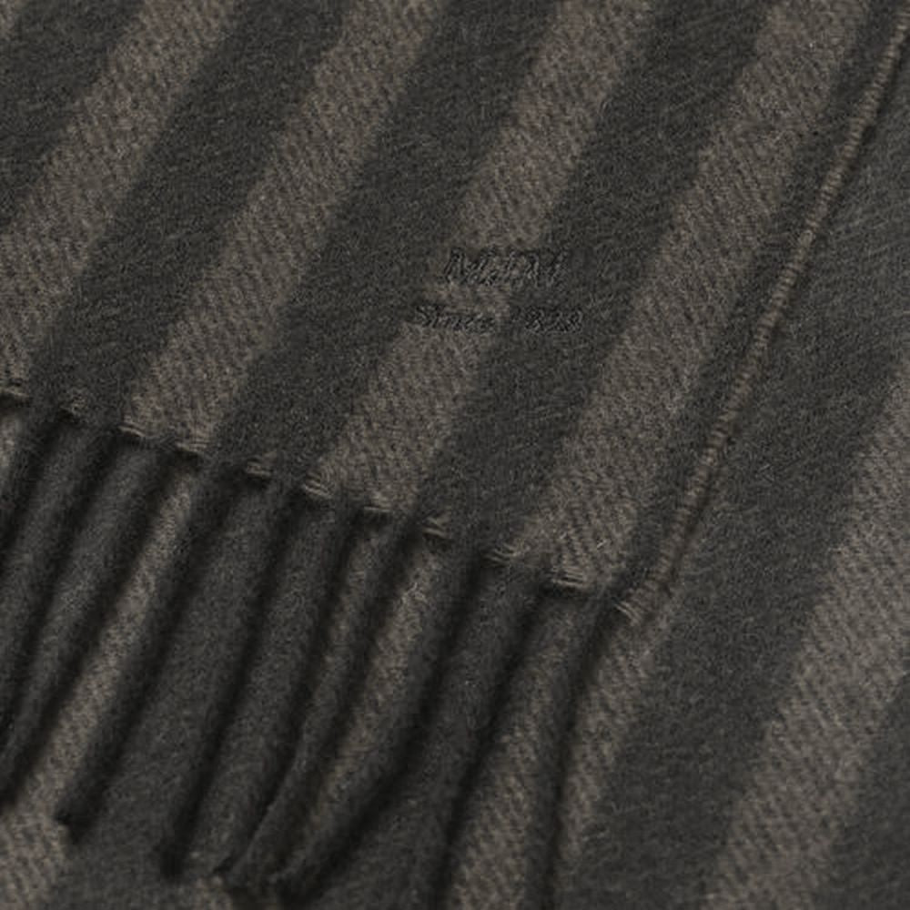 MJM Scarf Bryan Wool Brown/Navy - 100% Wool - Halstørklæde fra M.J. MICHAELSEN A/S hos The Prince Webshop
