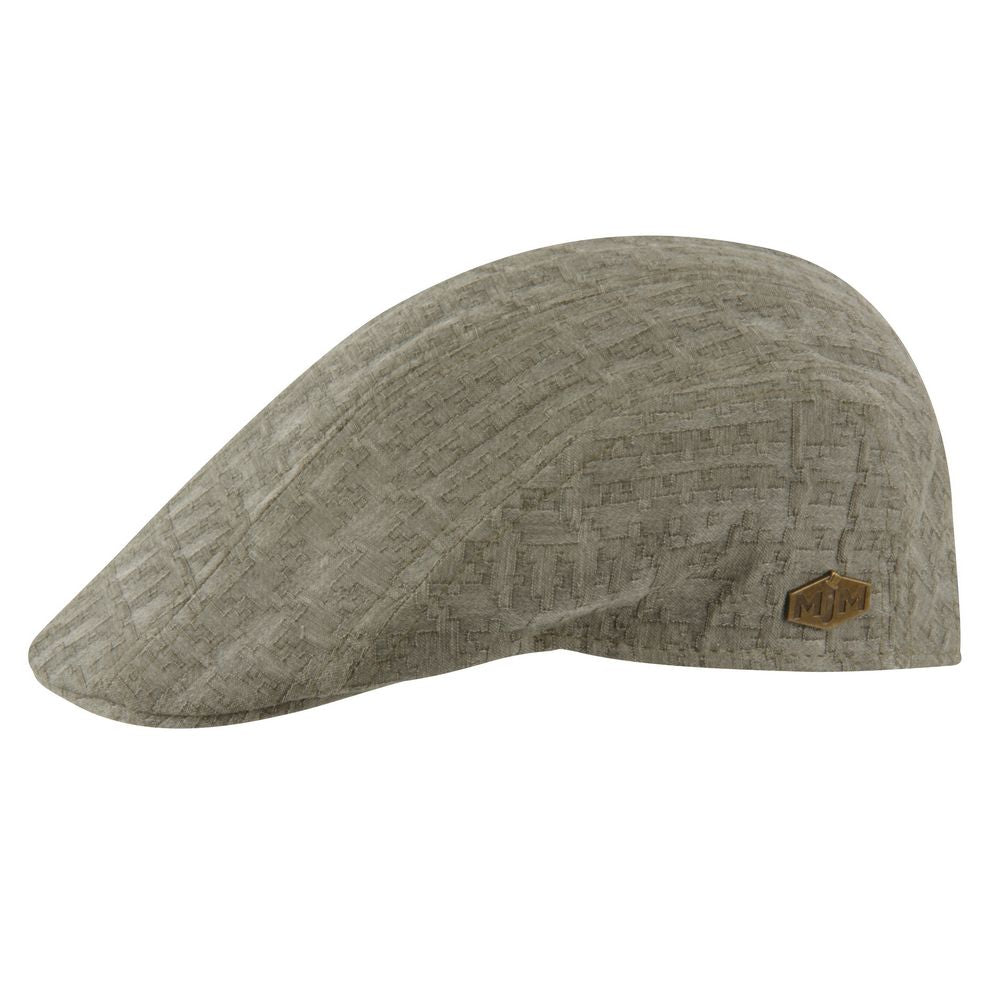 MJM Maddy 100% Cotton - Olive - Flat Cap fra MJM Hats hos The Prince Webshop