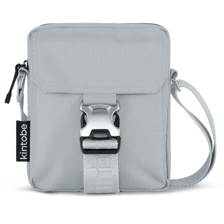 KINTOBE NICO mini messenger bag - Chrome Grey - Taske fra kintobe hos The Prince Webshop