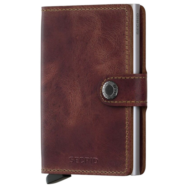 SECRID Miniwallet Vintage Brown - Kortholder fra SECRID hos The Prince Webshop