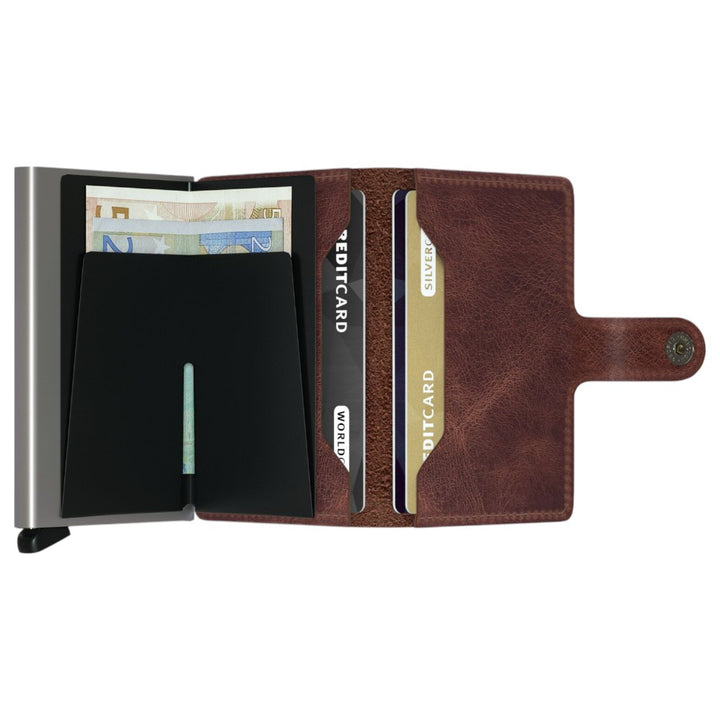 SECRID Miniwallet Vintage Brown - Kortholder fra SECRID hos The Prince Webshop